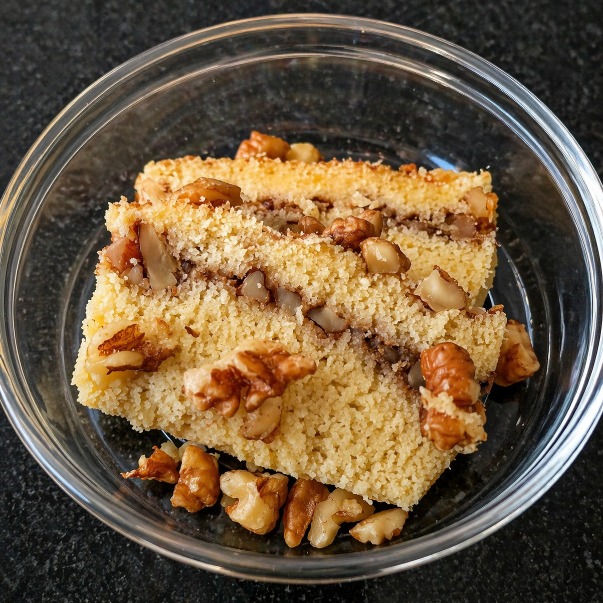 SAMPLE KETO Banana Cinnamon Walnut Cakeعينة كيك الموز والقرفة والجوز ( Does not contain any Banana)