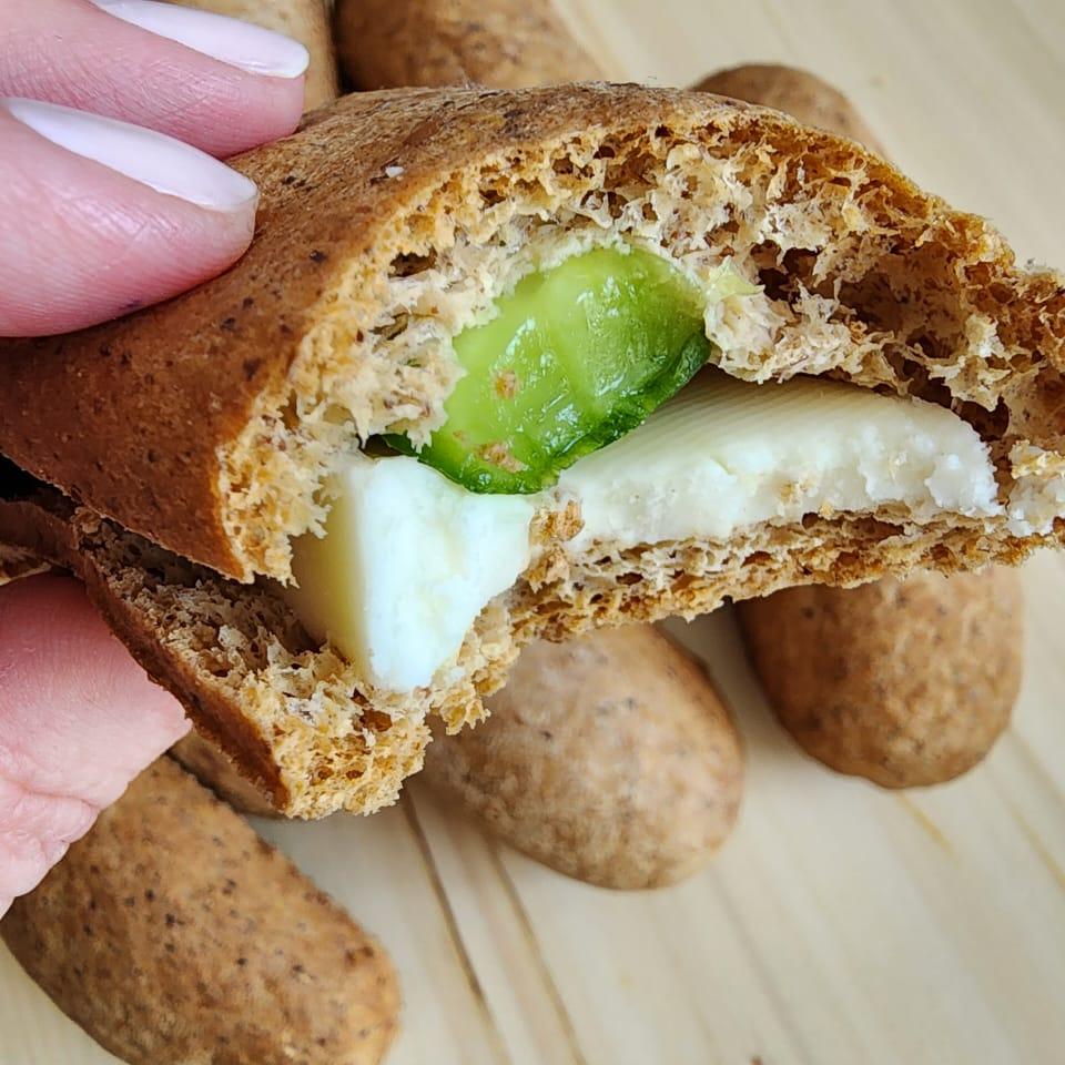 Mini Hot Dog/ mini Sammoun Bread خبز صمون ميني