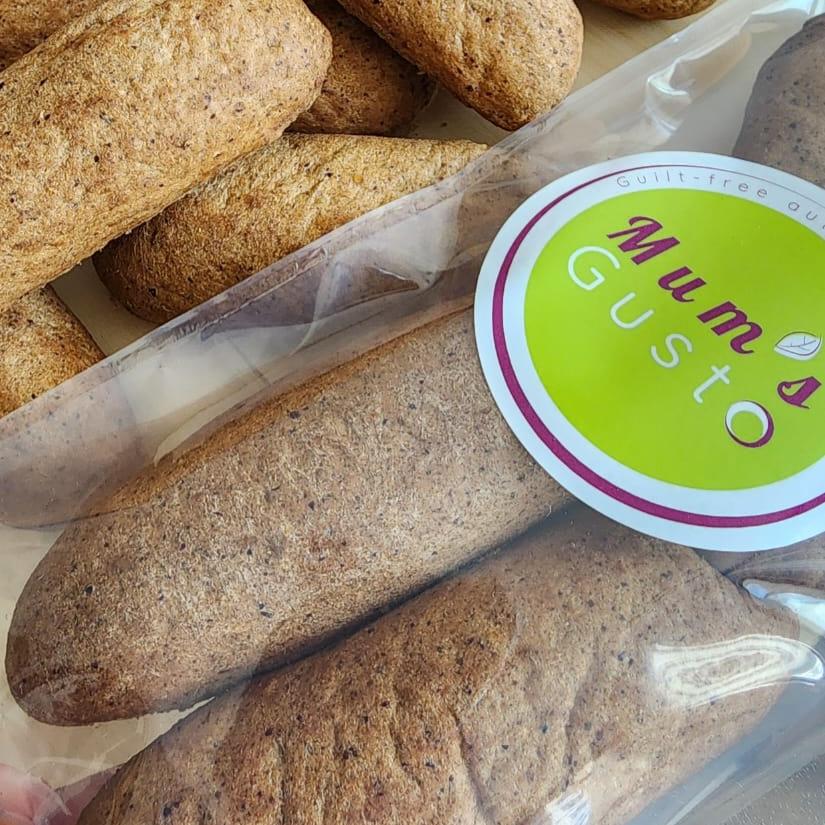 Mini Hot Dog/ mini Sammoun Bread خبز صمون ميني