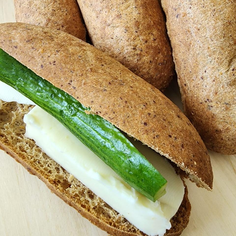 Mini Hot Dog/ mini Sammoun Bread خبز صمون ميني