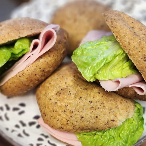 Bread Bun Rolls (3 pcs) خبز رول