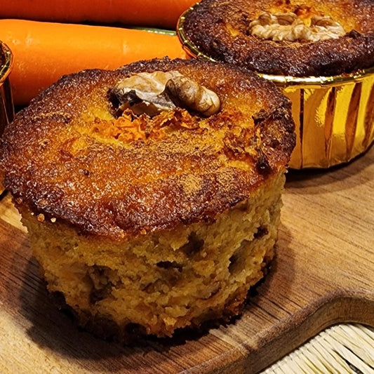 Cupcake Carrot & Walnut كاب كيك بالجزر و الجوز