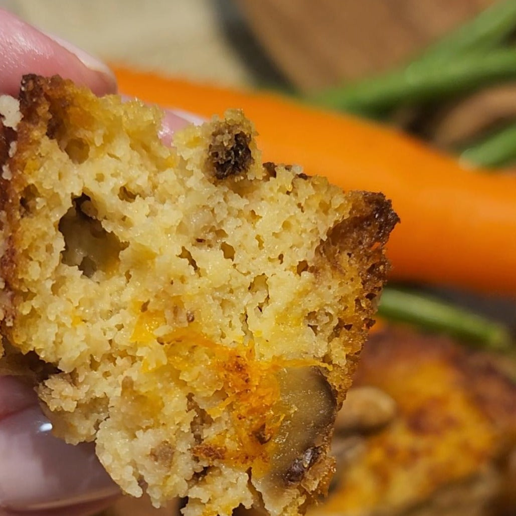 Cupcake Carrot & Walnut كاب كيك بالجزر و الجوز