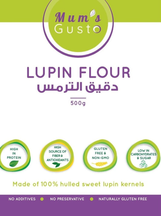 Lupin Flour 500 grams طحين الترمس
