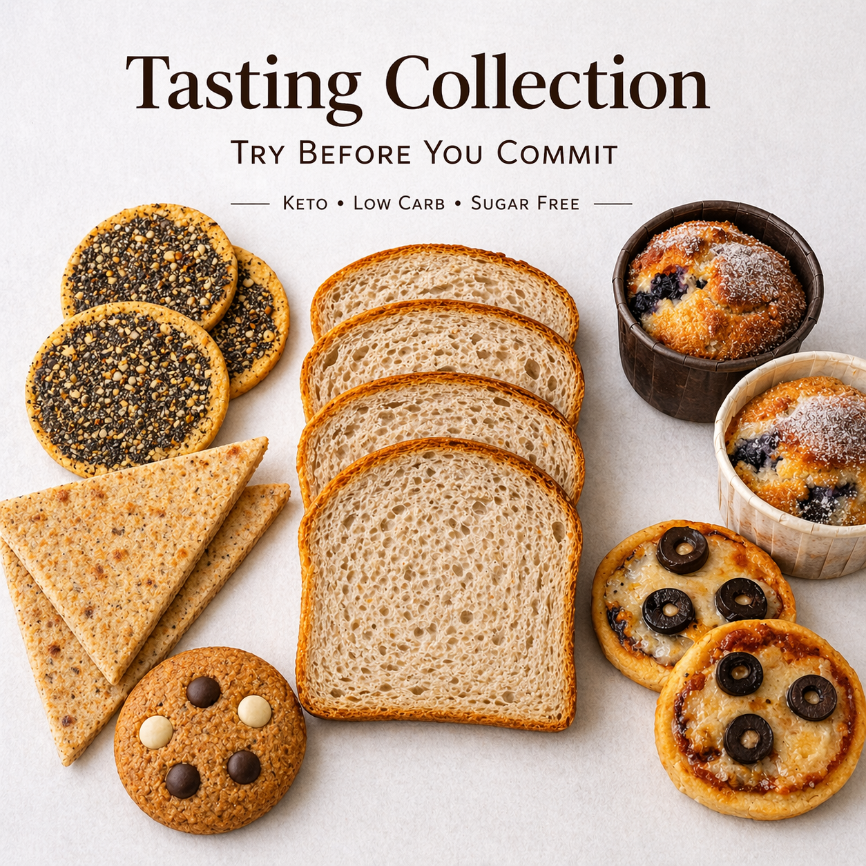 Keto Sample Selection  عينة من منتجاتنا