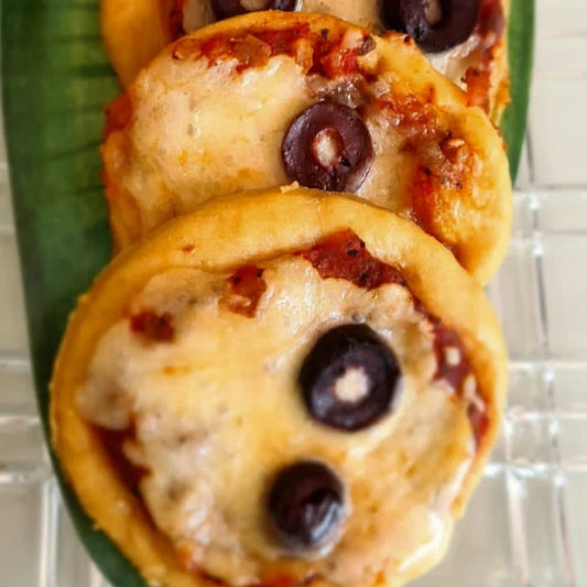 SAMPLE  KETO Mini Pizza ( 2 pcs) ميني بيتزا عينة