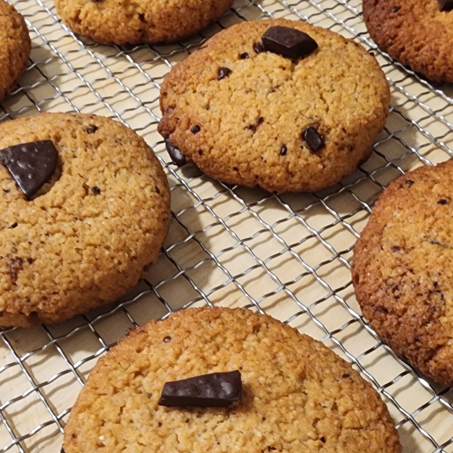 Mini Chocolate chip cookies ( 2 pcs)  ميني كوكي شوكوليت شيب