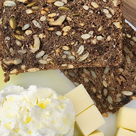 Protein Seed Bread ( 4 slices)  خبز بذور البروتين