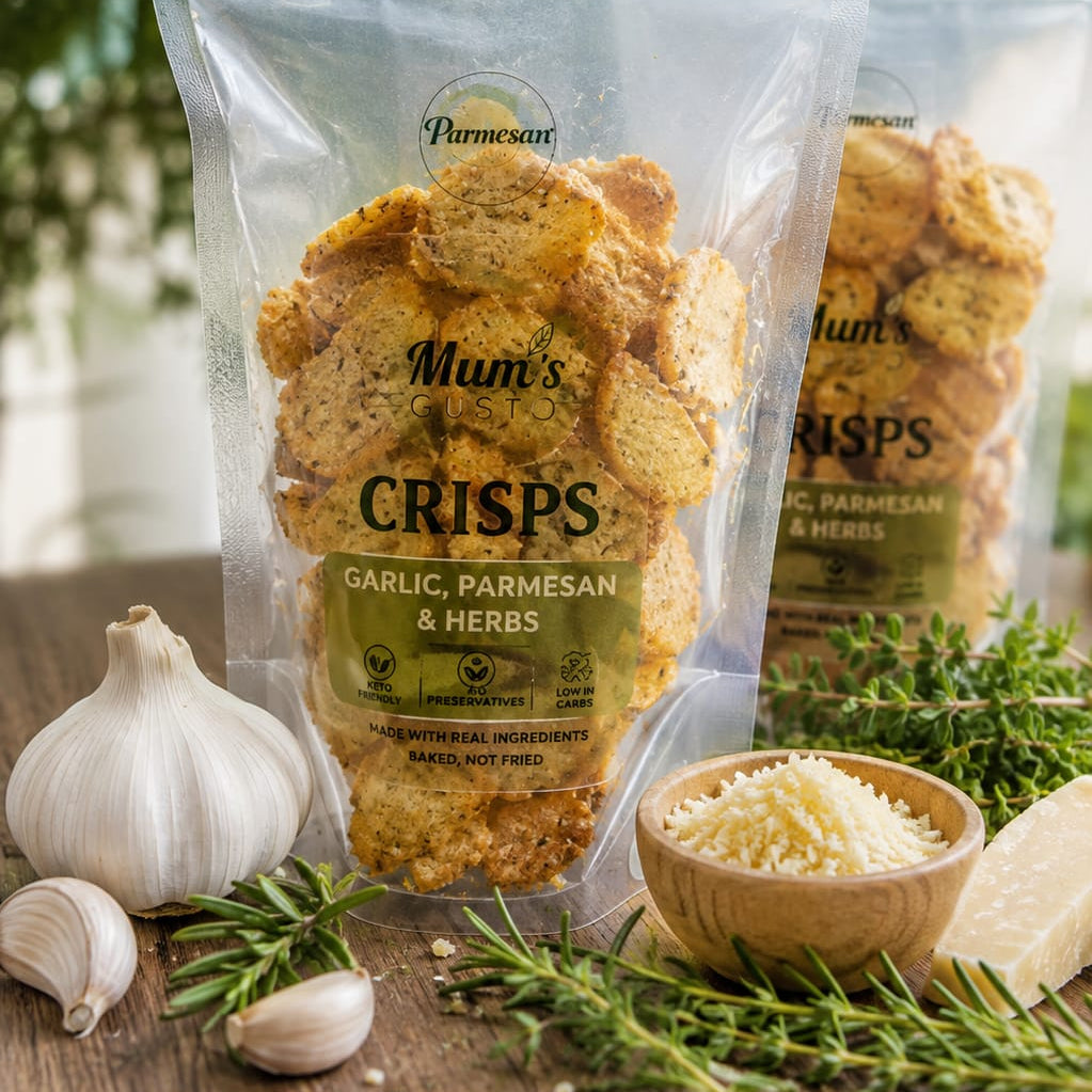 Crisps/Chips Parmesan flavor 40gr