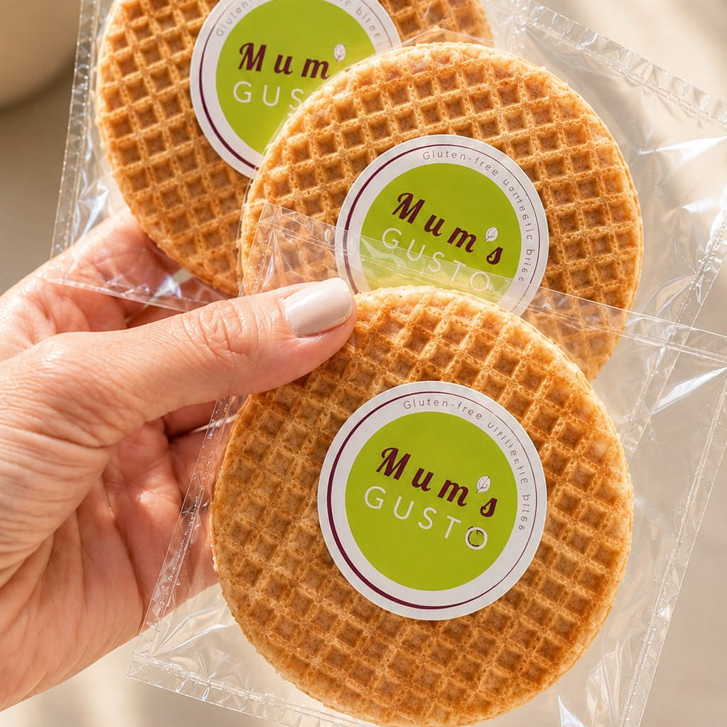 Belgian Waffle biscuit ( filled with chocolate spread)