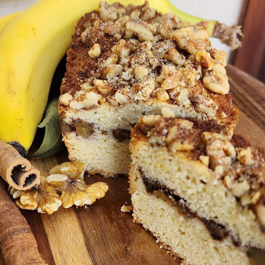 Banana Cinnamon Walnut Cake كيك الموز والقرفة والجوز                                                        ( Does not contain any Banana)