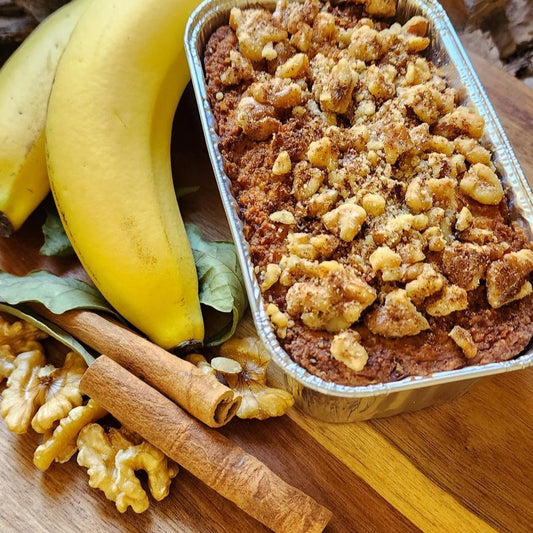 Banana Cinnamon Walnut Cake كيك الموز والقرفة والجوز                                                        ( Does not contain any Banana)